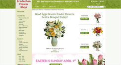 Desktop Screenshot of bradentonflowershop.com