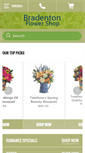 Mobile Screenshot of bradentonflowershop.com